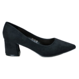 Ch. Creation Décolleté nere in spitz nero