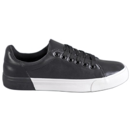Bestelle Sneakers in ecopelle nero