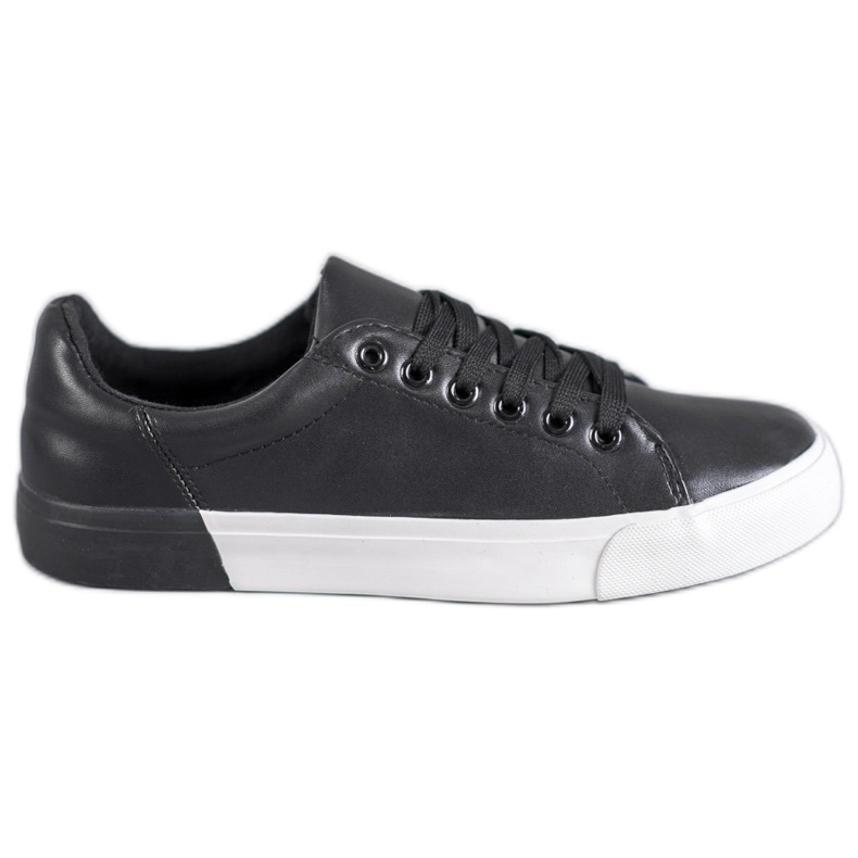 Bestelle Sneakers in ecopelle nero