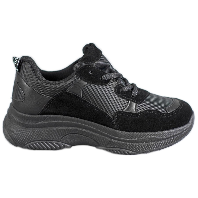 SHELOVET Scarpe sportive nere nero