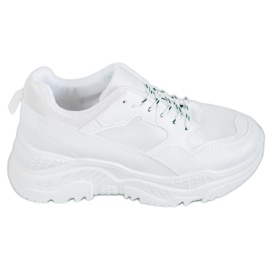 SHELOVET Scarpe da ginnastica bianche bianco