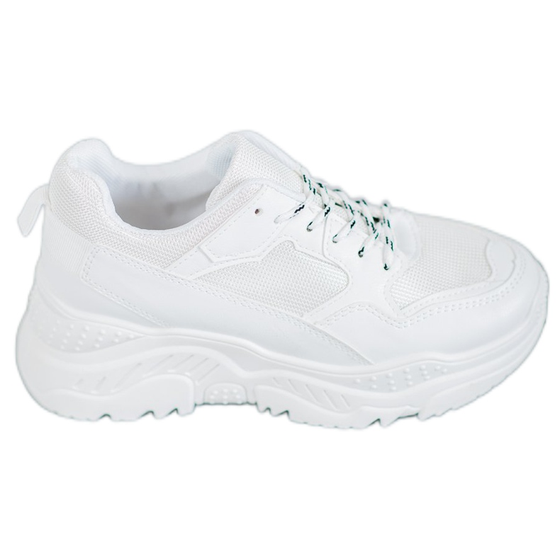 SHELOVET Scarpe da ginnastica bianche bianca