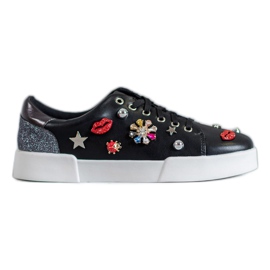 Bestelle Scarpe sportive con toppe nero