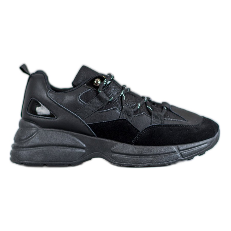 Muto Scarpe Sportive Con Glitter nero
