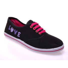 Sneakers Con Tessuto 12D-130 Nero