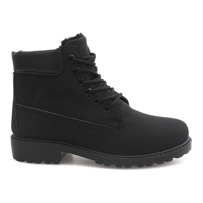 Warm Timber Trappers 8315-1 Nero