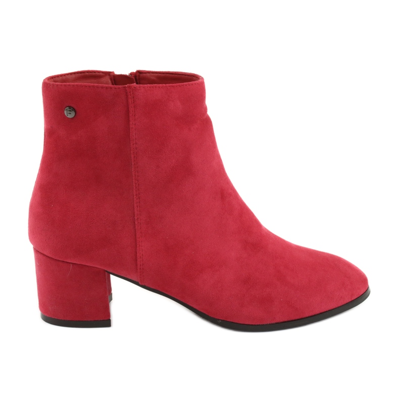 Stivali Filippo 316 in camoscio rosso