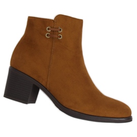 Camel 8B982 Stivali con tacco alto cammello marrone