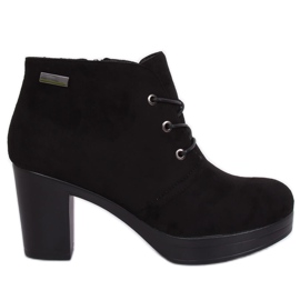 Scarpe nere con tacco alto 8B883 Nero