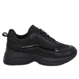 BY-082 Scarpe sportive nere nere nero