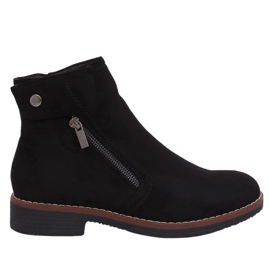 Stivali Jodhpur neri da donna 8B908 Black nero