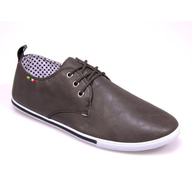 Scarpe Con Bandiera 510 Grigio