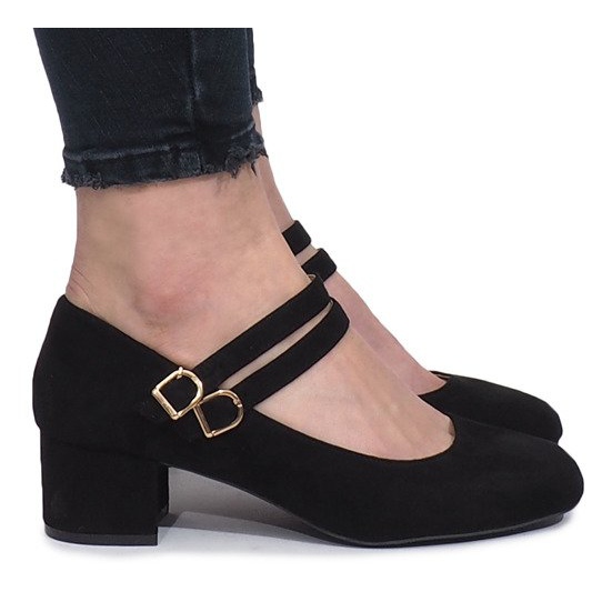 Décolleté nere sul post Tamara nero