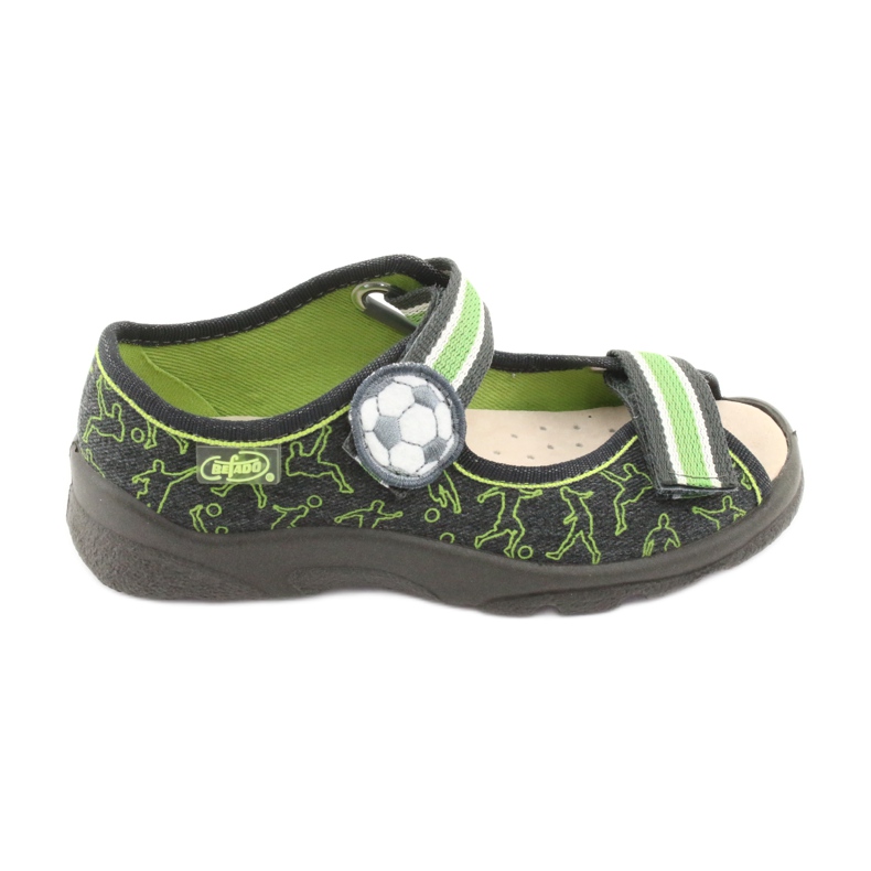 Scarpe per bambini Befado 869x131 grigio verde
