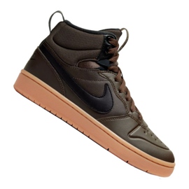 Scarpe Nike Court Borough Mid 2 Boot (GS) Jr BQ5440-200 nero
