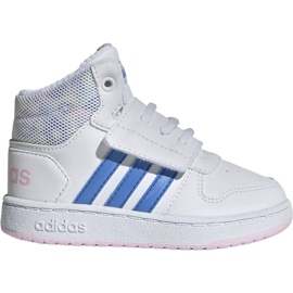 Adidas Hoops Mid 2.0 I Jr EE8550 bianca