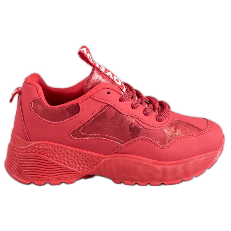 SHELOVET Sneaker Moro Rosse rosso
