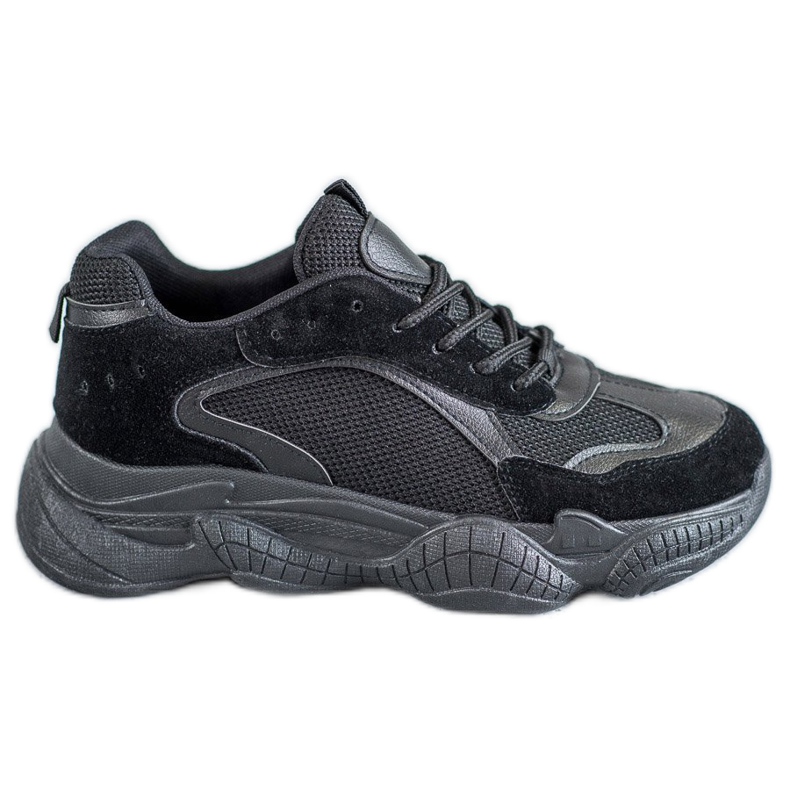 SHELOVET Sneakers nere da donna nero