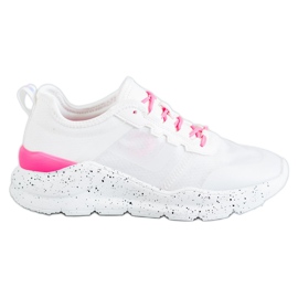 Kylie Scarpe sportive classiche bianco rosa