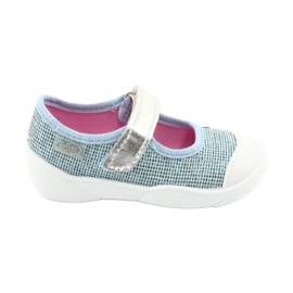 Scarpe per bambini Befado 209P030 blu grigio
