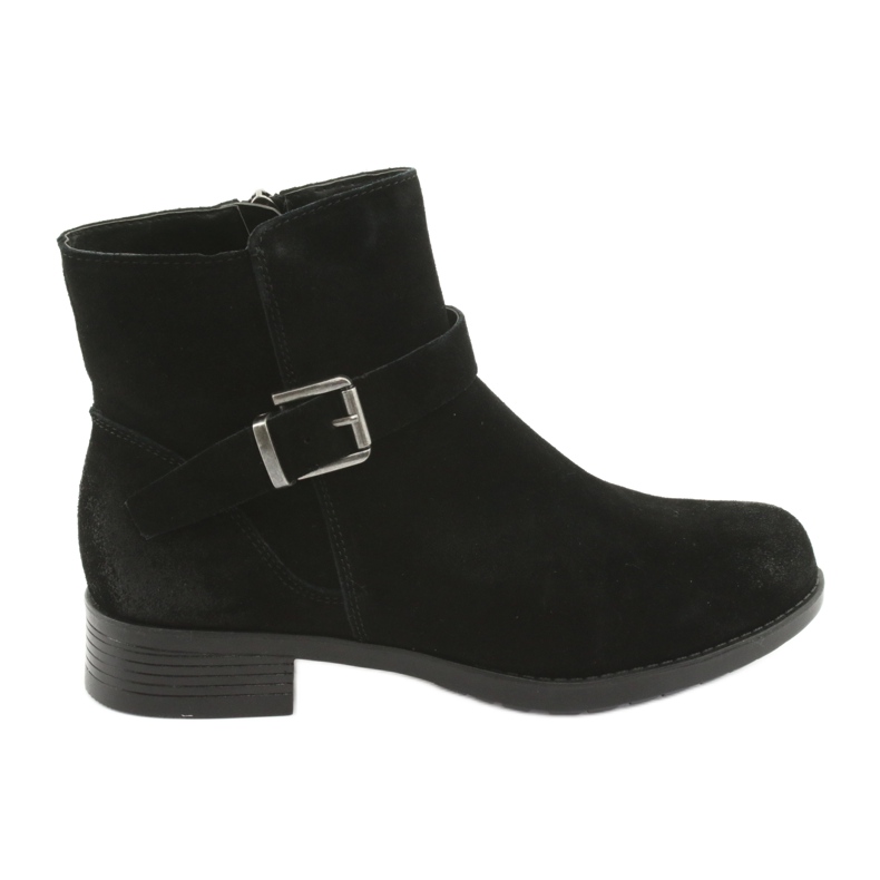 Stivali American Club SH04 in camoscio nero