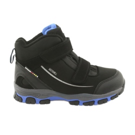 American Club Stivali softshell con membrana americana WT64 nero blu