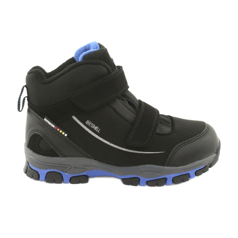 American Club Stivali softshell con membrana americana WT64 nero blu