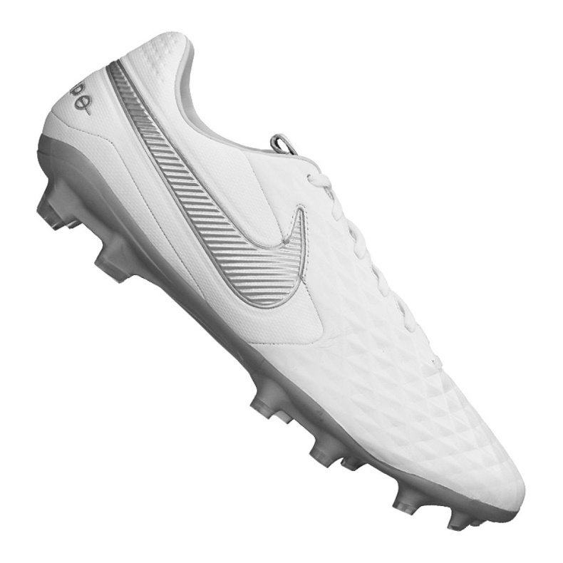 Nike Legend 8 Pro Fg M AT6133-100 scarpe bianche bianca bianca