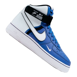 Nike Air Force 1 High LV8 2 Jr CI2164-400 bianco-blu scarpe