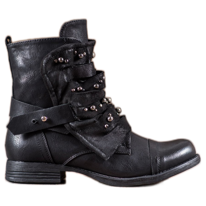 GISICODE Scarpe Rock Con Perle nero