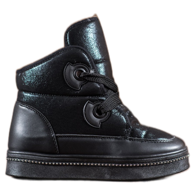 RTX WALK Doposci con cristalli nero