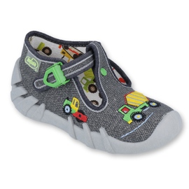 Scarpe per bambini Befado 110P357 grigio multicolore