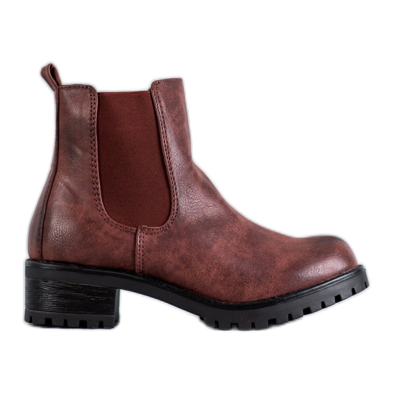 Jennika Stivali sulla piattaforma rosso