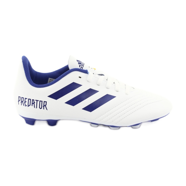 Scarpe da calcio Adidas Predator 19.4 FxG Jr CM8542 bianca