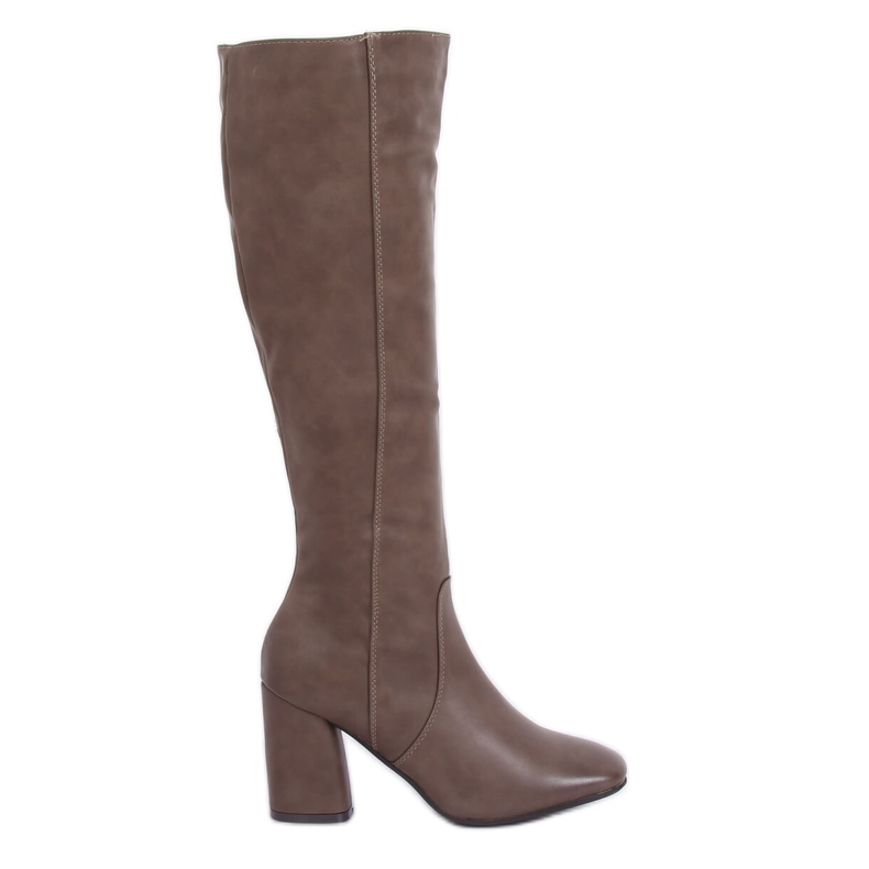 Tacchi alti classici beige 5319 Kaki