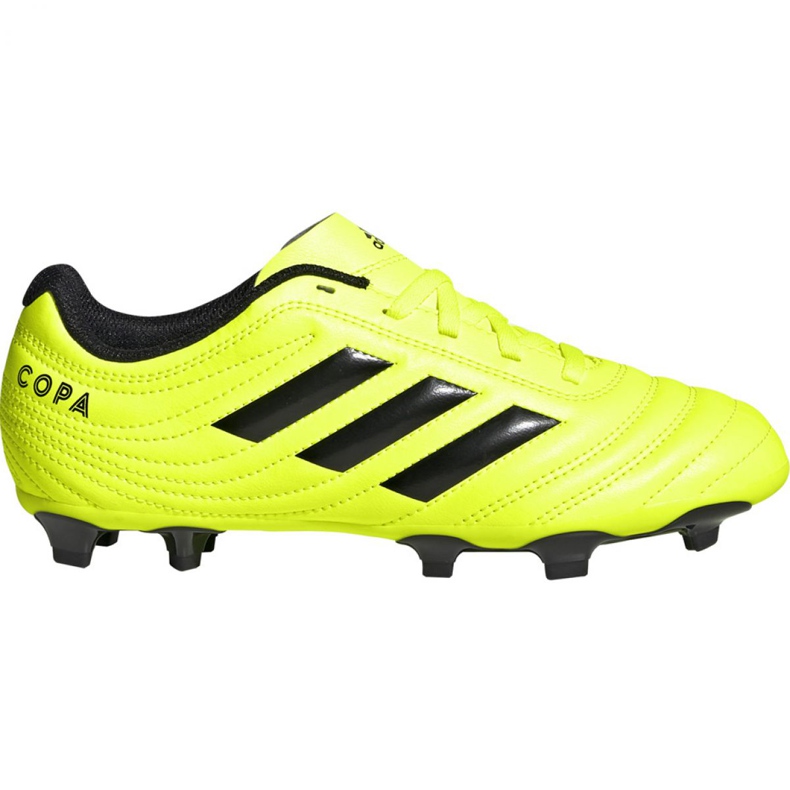Scarpe da calcio Adidas Copa 19.4 Fg Jr F35461 giallo giallo