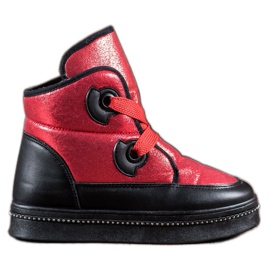 RTX WALK Doposci con cristalli rosso