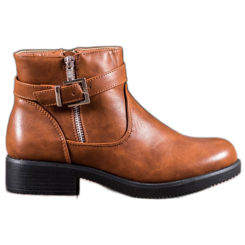 Abloom Stivali Marroni Con Ecopelle marrone