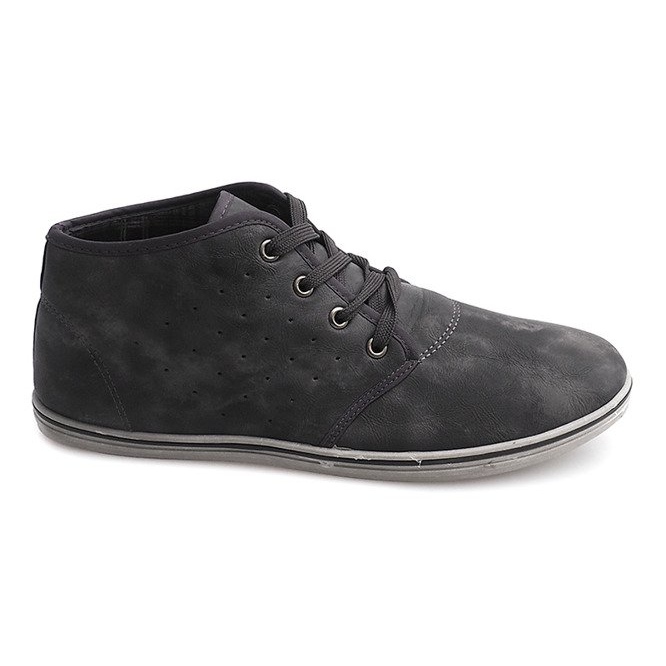 Sneakers alte alla moda TL354 grigie grigio