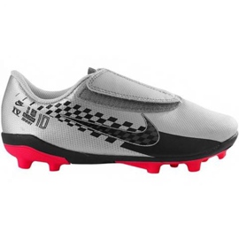 Nike Mercurial Vapor 13 Club Neymar Mg PS (V) Jr AT8164-006 scarpe da calcio nero grigio