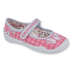Scarpe per bambini Befado 114X363 rosa grigio