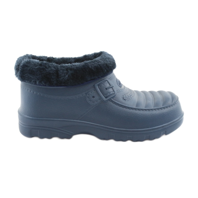 Atletico Galosce coibentate con pelo blu navy