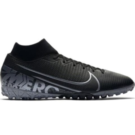 Scarpa da calcio Nike Mercurial Superfly 7 Academy Tf M AT7978-001 nero nero
