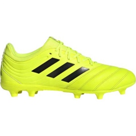 Scarpe da calcio Adidas Copa 19.3 Fg M F35495 giallo giallo