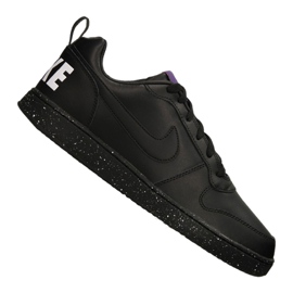 Nike Court Borough Low Se M 916760-002 Scarpa nero