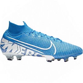Nike Mercurial Superfly 7 Elite Fg M AQ4174-414 scarpe da calcio blu blu