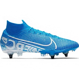 Nike Mercurial Superfly 7 Elite SG-Pro Ac M AT7894-414 scarpe da calcio blu blu