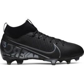 Scarpa da calcio Nike Mercurial Superfly 7 Academy FG / MG Jr AT8120-001 nero nero
