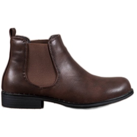 Small Swan Stivaletti Chelsea classici marrone