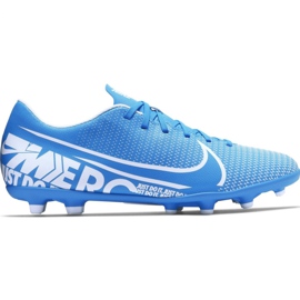 Nike Mercurial Vapor 13 Club FG / MG M AT7968-414 scarpe da calcio blu blu
